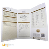 Platinum 1.89ct GIA Round Brilliant D Color VS1 Diamond Bridal Set Size 8.25