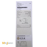14K White Gold 1.63ct GIA-Certified Round Brilliant Diamond Pendant Necklace