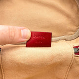 Gucci GG Marmont Mini Vanity Red Leather Backpack