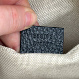 Gucci Pebbled Calfskin Leather Black Soho Backpack
