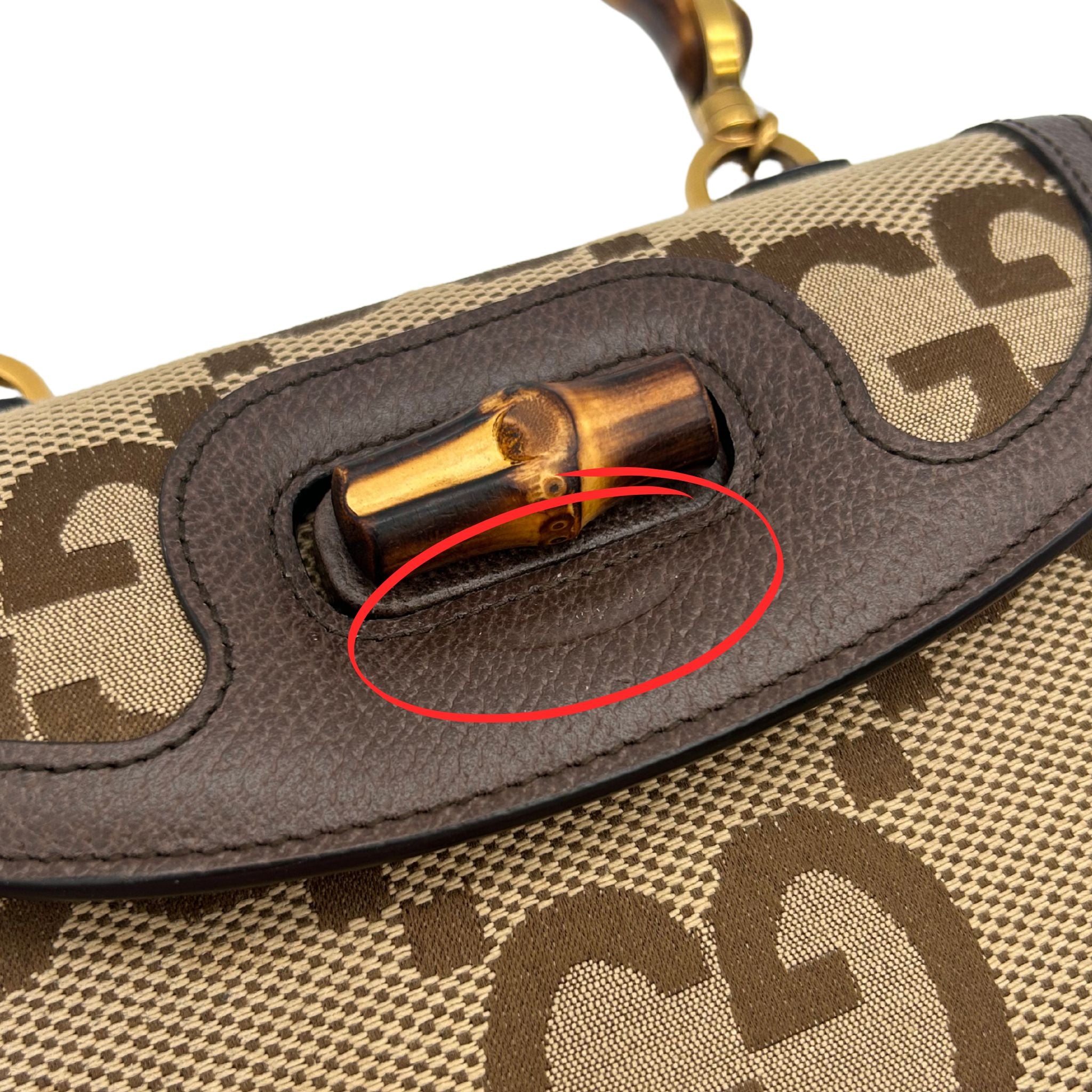 Ophidia mini bag in beige and ebony Supreme | GUCCI® US