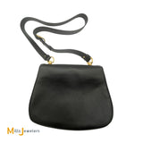 Gucci Blondie Medium Shoulder Bag Black Calfskin Leather