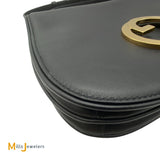 Gucci Blondie Medium Shoulder Bag Black Calfskin Leather