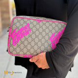 RARE Gucci X Currynew 2025 Playful Series GG Supreme Canvas Fuchsia Messenger Bag