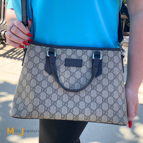 Gucci small gg supreme tote deals