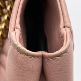 Gucci Calfskin Matelasse Medium GG Marmont Pink Shoulder Bag