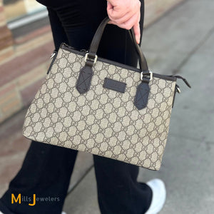 Gucci GG Supreme Small Zippered Tote Bag 429019