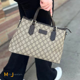 Gucci GG Supreme Small Zippered Tote Bag 429019