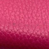 Gucci GG Marmont Zip-Around Calfskin Wallet Fuchsia