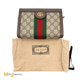 Gucci GG Ophidia Supreme Small Crossbody Clutch