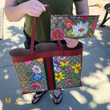 Gucci GG Ophidia Supreme Soft Floral Tote Bag with Pochette