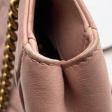 Gucci Calfskin Matelasse Medium GG Marmont Pink Shoulder Bag