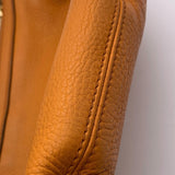 Gucci Soho Interlocking G Orange Leather Shoulder Tassel Handbag