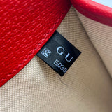 Gucci GG Supreme Apple Belt Flap Bag