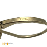 14K Yellow Gold 1.5ctw Red Garnet Lever-Back Earrings