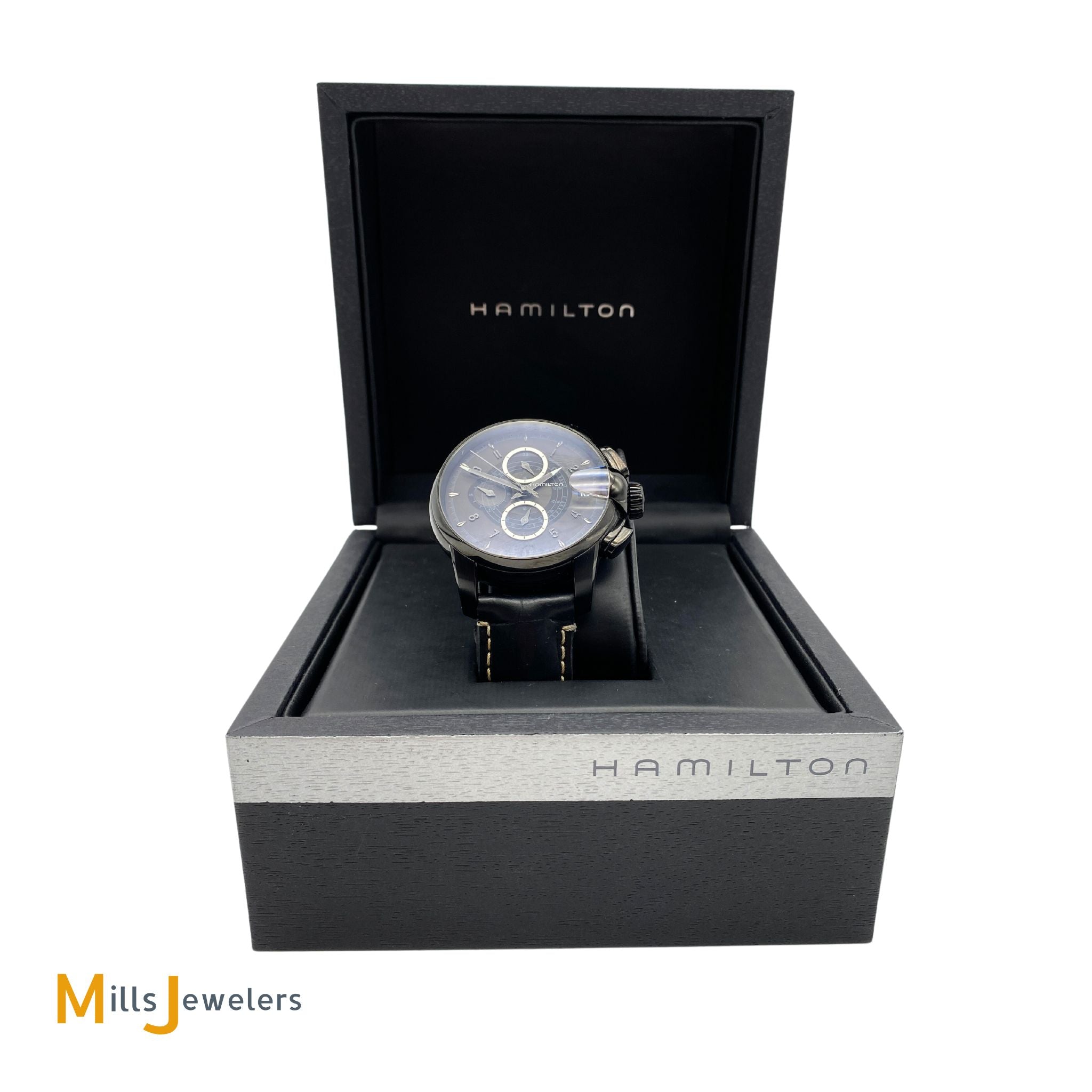 Hamilton American Classic Railroad Auto Chronograph H40686335 Men s Wa Mills Jewelers Loan
