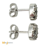 18K White Gold Hearts On Fire Beloved 1.40ctw Diamond Stud Earrings