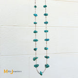 Turquoise Nugget & Shell Heishi Necklace