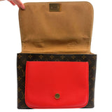 Louis Vuitton Monogram Canvas Red Marignan Crossbody Bag 2019