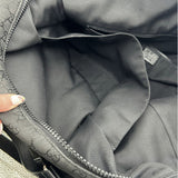 Gucci GG Web Black Nylon XL Duffle Weekender Bag 2015