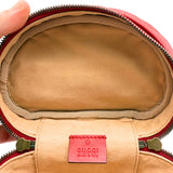 Gucci GG Marmont Mini Vanity Red Leather Backpack
