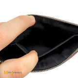 Yves Saint Laurent Monogram Small Zip-Top Quilted Leather Bill Pouch in Neon Pink