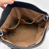 Louis Vuitton Babylone BB Black Mahina Leather Satchel 2015