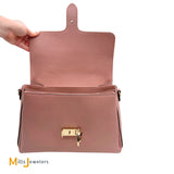 Gucci Soft Pink Dollar Calfskin Medium Shoulder Bag