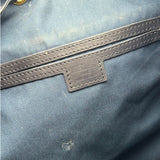 Louis Vuitton Vintage Montsouris GM Monogram Denim Navy Blue Backpack 2003