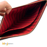Louis Vuitton Monogram Canvas Neverfull Pochette Cherry 2015 M41177