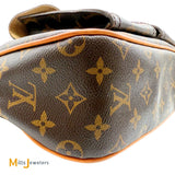 Louis Vuitton Hudson GM Monogram Canvas Crossbody Satchel Bag 2006