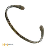 Kee Nataani Navajo Sterling Silver 925 Cuff Bracelet