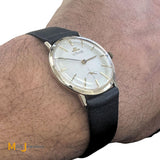 Vintage Lecoultre 32mm 14K Yellow Gold Watch