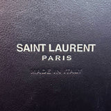 YSL Sac De Jour Cream and Black Leather Crossbody Tote 2016