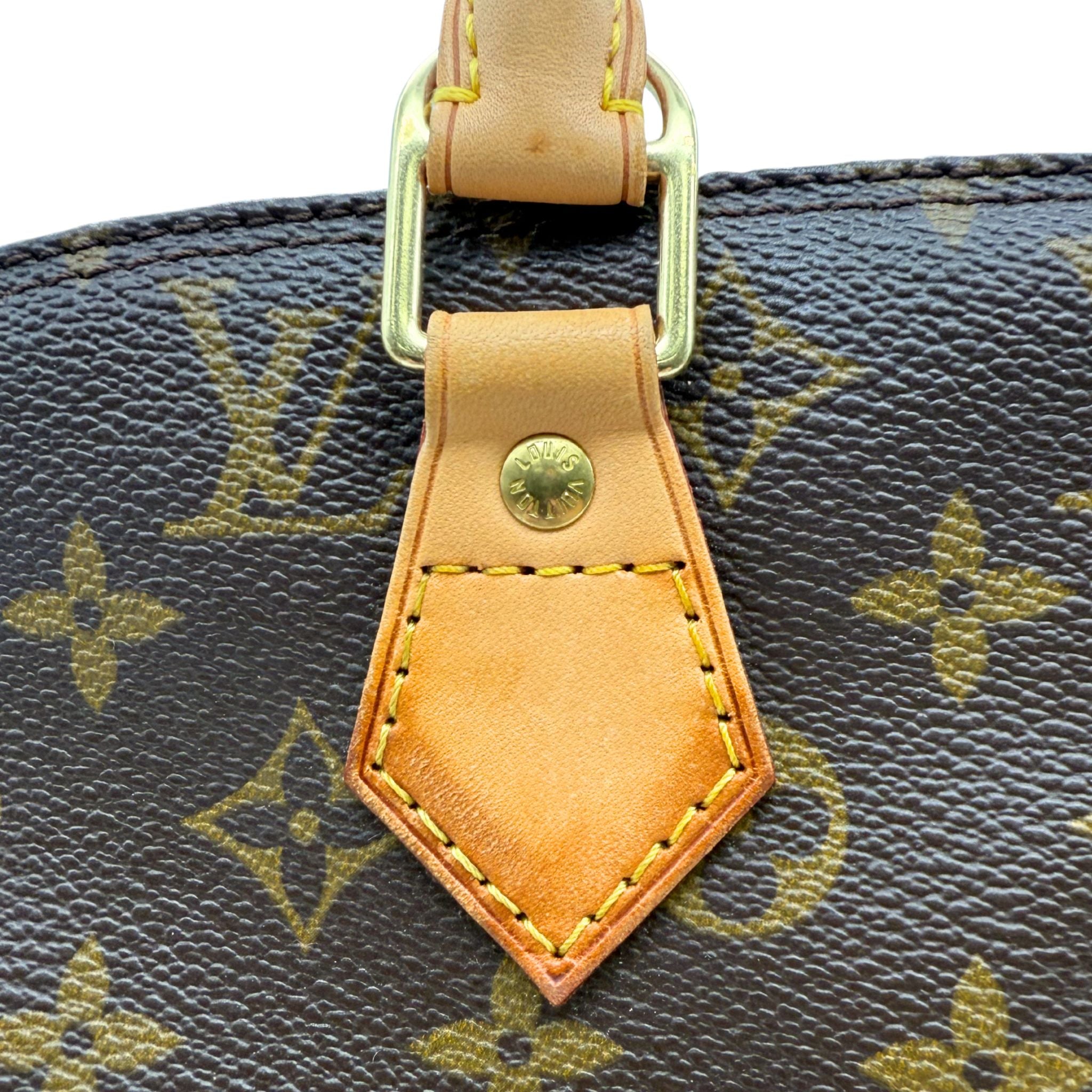 Vintage Louis Vuitton Alma MM Monogram Canvas Satchel Handbag 1996