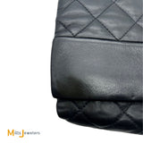 Chanel Soft Elegance Quilted Lambskin Black Flap Crossbody Bag Medium 2013-2014