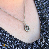 Gucci Interlocking GG Pendant Sterling Silver 925 Chain Necklace