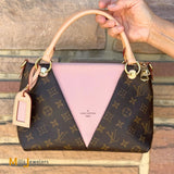 Louis Vuitton Monogram V Tote Rose Poudre BB Crossbody Handbag M43967