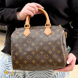 Louis Vuitton Speedy 25 Bandouliere Monogram Canvas Crossbody Bag M41109 2019