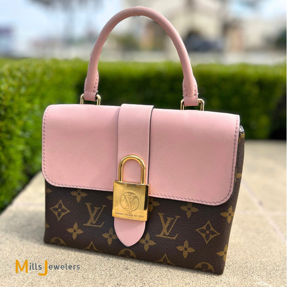 Louis Vuitton Locky BB Rose Poudre Monogram Shoulder Bag