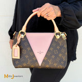 Louis Vuitton Monogram V Tote Rose Poudre BB Crossbody Handbag M43967