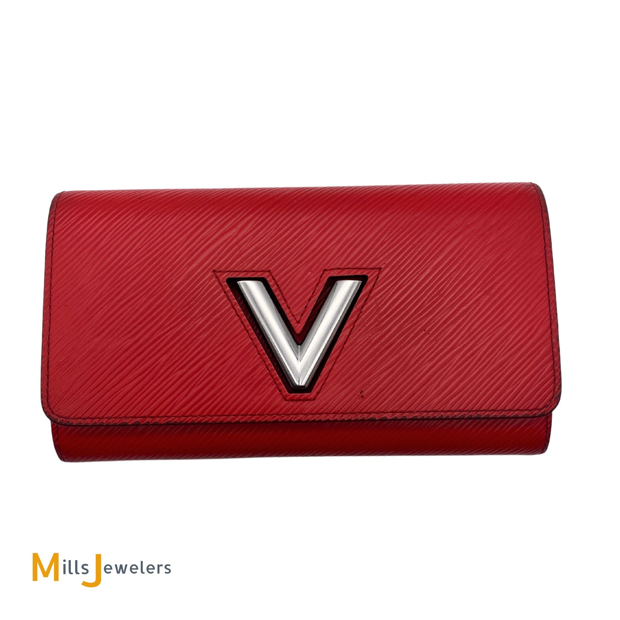 Louis Vuitton EPI Twist Coquelicot Red Wallet 2018