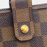 Louis Vuitton Medium Ring Agenda Cover Damier Ebene with Notepad Refills