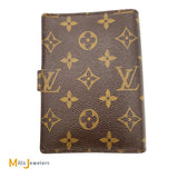 Louis Vuitton Small Ring Agenda Cover Monogram Canvas 1998