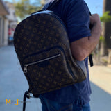 Louis Vuitton Josh Backpack Monogram Macassar Canvas