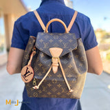 Louis Vuitton Monogram Canvas Montsouris PM Backpack M11198