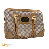 Louis Vuitton Berkeley Damier Azur Top Handle Handbag 2008