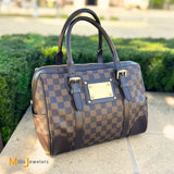 Louis Vuitton Damier Ebene Canvas Berkeley Satchel 2010 N52001
