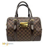 Louis Vuitton Damier Ebene Canvas Berkeley Satchel 2010 N52001