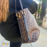 Louis Vuitton Cabas Rivington Damier Ebene Tote Shoulder Bag 2011 N41108
